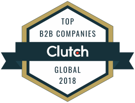 2018 Clutch B2B Global Leader