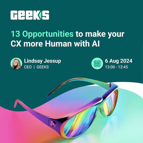 13 AI opportunities to make your customer experience more human